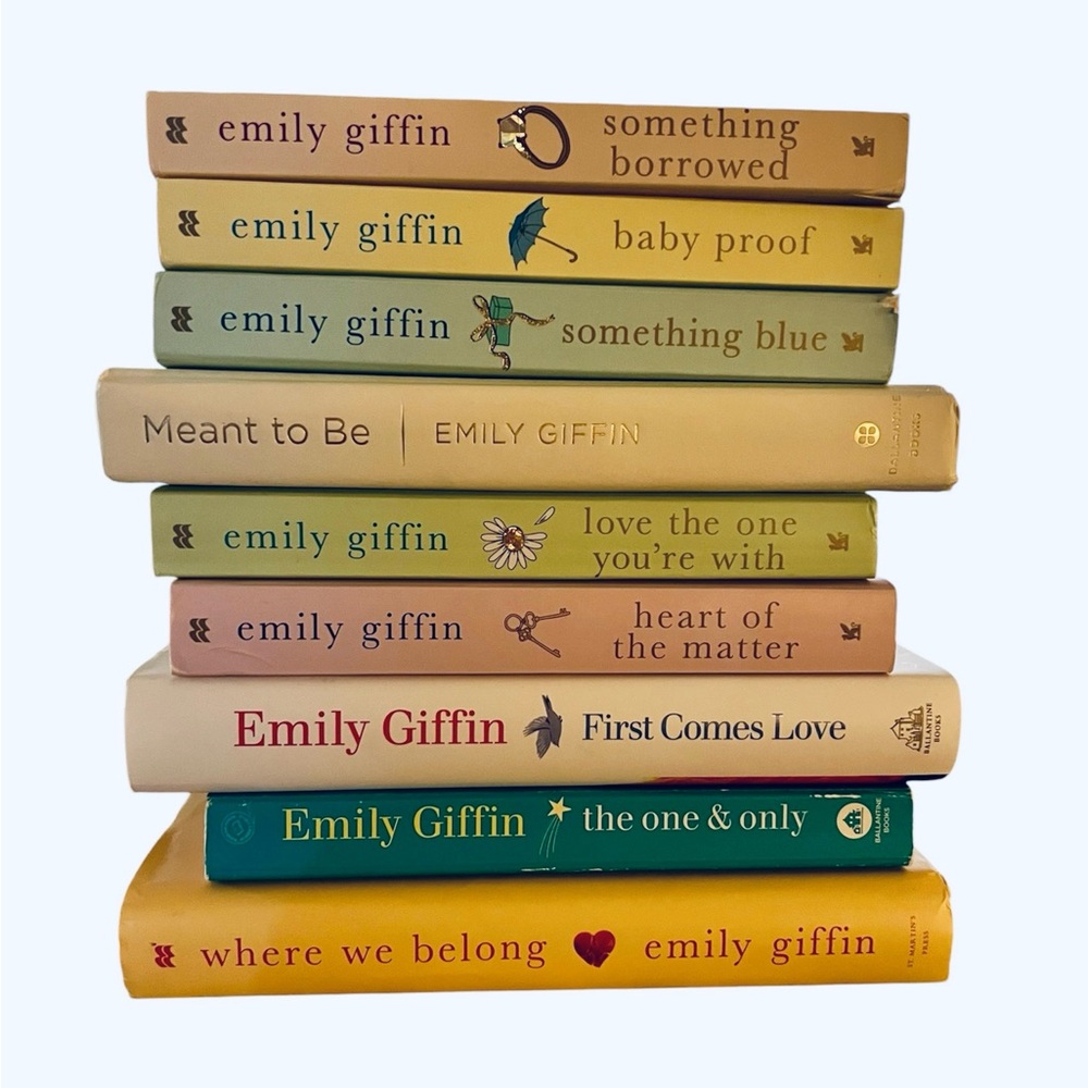 EUC - Emily Giffin Book Bundle - 9 Books